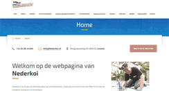 Desktop Screenshot of nederkoi.nl